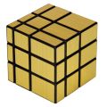 Mirror Cube 3x3x3 Speed Cube Gold Mirror Blocks Puzzle ABS Ultra-smooth. 