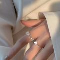 Love Heart Shape Ring Fashion Jewelry for Women Girls.