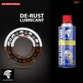 Gladiator De Rust Lubricant GT07 Strongly Heat-Resistant Rust Remover pray for Motorcycle Car Auto Parts  Multipurpose 450ml. 
