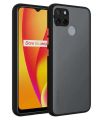 Realme C12 / REALME NARZO 20 Camera Protection Smoke case Matte Finish Mobile Back Cover. 