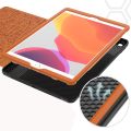 For iPad 10.2 Multifunctional PC Protective Leather Case with Bracket & Card Slots & Pen Slot & Wake-up / Sleep Function.