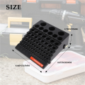 Drill Bit Storage Box Milling Cutter Saving Space Drill Finishing Holder Organizer Case Box for Home DIY Woodworking Use.