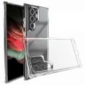 Samsung Galaxy S22 Ultra TPU Back Cover Shockproof Silicone Bumper - Transparent. 