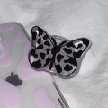 Korea Cute Cat Black Butterfly Flower Grip Tok Phone Holder Finger Ring Foldable Griptok For iPhone Samsung Universal Accessorie.