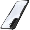 Samsung Galaxy A35 Protective Black Border Crystal Clear Xundd Mobile Back Case Cover. 