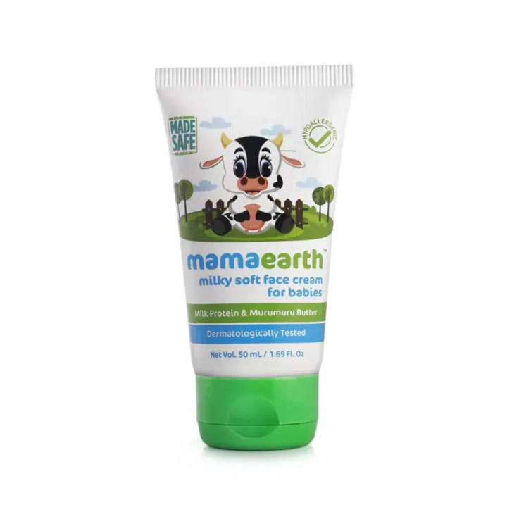 MamaEarth Milky Soft Face Cream For Babies - 60 ml