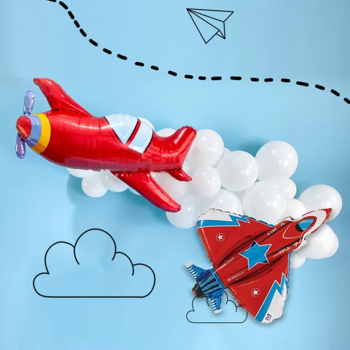 3Pcs%20Cartoon%20Large%20Airplane%20Balloons%20Inflatable%20Toy%20Birthday%20Party%20Decorations%20Plane%20Globos%20Fighter%20Aircraft%20Aircraft%20Air%20Balloon%20Kids%20Boy%20-%20Image%204