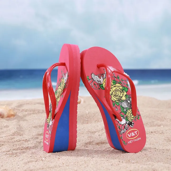 Vietnam%20Yueshun%20High%20Heel%20Platform%20Flip%20Flops%20Women's%20Summer%20Non%20Slip%20Outdoor%20Fashion%20Wedge%20Outer%20Wear%20Flip-Flops%20Beach%20Sandals%20-%20Image%209