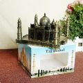 Ermakova Metal Taj Mahal statue World famous Landmark Building Model Office Desktop Decoration Gift - Sustainable Option. 