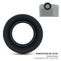 Soft Silicone Camera Eyecup Eyepiece Viewfinder Via Hot Shoe Eye Cup For Fujifilm Fuji X-T30 II X-T20 X-T10 Fuji XT20 XT10 XT30. 
