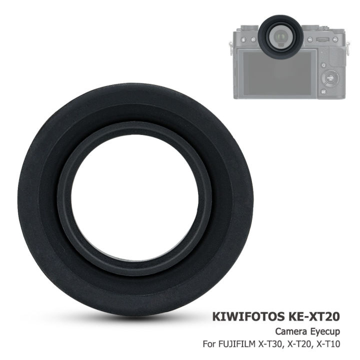 Soft Silicone Camera Eyecup Eyepiece Viewfinder Via Hot Shoe Eye Cup For Fujifilm Fuji X-T30 II X-T20 X-T10 Fuji XT20 XT10 XT30