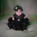 Round Neck party dress for 0-12  years Baby Girls. 