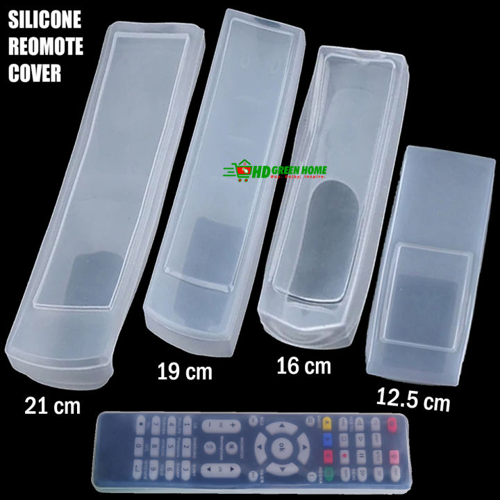 Silicone Remote Control Cover Dust-Proof Waterproof AC TV Remote Control Protective Cover