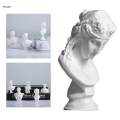 Classic Bust Statue Greek Sculpture Character Figurine Home Office Decor Resin Crafts Arias.