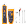 Kebidumei tester Cat5 Cat6 RJ11 RJ45 Telephone Cable Tracker tool Kit Wire Toner LAN Ethernet Network Cable Detector Line Finder.