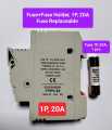 DC Fuse and fuse holder, 1000V, 15A, 20A, 30A, SP, DP.