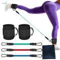 Ankle Resistance Bands with Cuffs Home Use Ankle Bands for Strength Training.