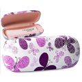 Glossy/Matt Butterfly Design Hard Shell Eyeglass Case, Protective Case for Glasses and Sunglasses #glossy.