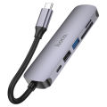 Hoco LS36 Virtual USB External Audio Sound Card Adapter for 3.5m Earphones Microphone. 