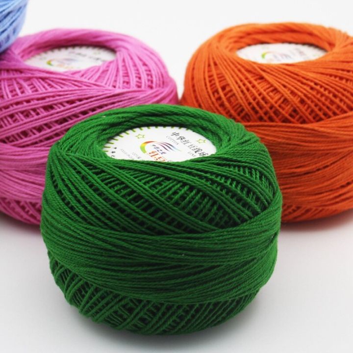 1PC=50g%203#%20Lace%20Yarn%20100%25%20Cotton%20Yarn%20for%20Crocheting%20Fine%20Combed%20Yarn%20Using%202.5mm%20Crochet%20Knitting%20Yarn%20-%20Image%206