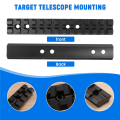 14Cm scope mount Picatinny / Rail Rail scope Mount 13 Slots Black. 