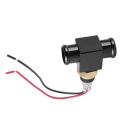 blue-Car Sensors Car Temperature Sensor Thermostat Water Temperature Switch Radiator Coolant Fan Temp Sensor For Motorcycle ATV. 