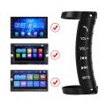 Universal Car Steering Wheel Remote Control Button Multi-Function Wireless Bluetooth Control for 2DIN DVD Player. 