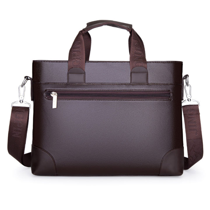 New%20Trendy%20Men's%20Briefcase%20Business%20Commuting%20Simple%20Atmosphere%20Computer%20Bag%20Business%20Trip%20Document%20Bag%20Wholesale%20-%20Image%202