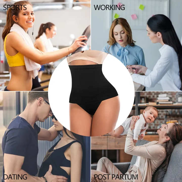Women%20Thong%20Tummy%20Shaper%20Shaping%20Panty%20Seamless%20Underwear%20Waist%20Cincher%20Trainer%20Girdle%20Faja%20Shapewear%20G-string%20Briefs%20Plus%20Size%20-%20Image%204