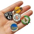 Creative Fashion Basketball Jersey Shape Brooch Uni Sports Pin For Cap Sportswear Ball Bag Jacket Badge Jewelry Accessories. 