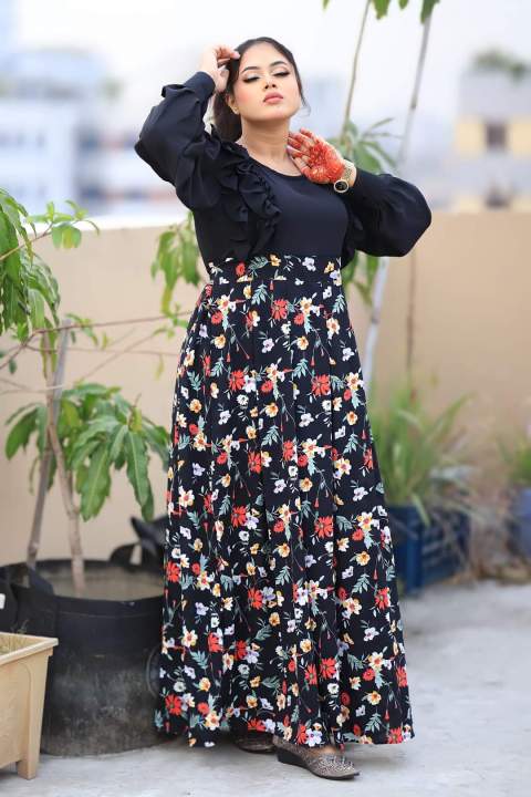 New%20Gorgeous%20Stylish%20and%20Fashionable%20Latest%20Premium%20Luxury%20Screen%20Printed%20Skirt%20Linen%20Alex%20Georgette%20Full%20Sleeve%20Work%20Stitched%20One%20Piece%20Dress%20For%20Women%20-%20Image%205