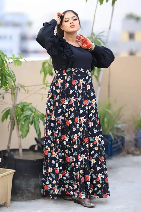 New%20Gorgeous%20Stylish%20and%20Fashionable%20Latest%20Premium%20Luxury%20Screen%20Printed%20Skirt%20Linen%20Alex%20Georgette%20Full%20Sleeve%20Work%20Stitched%20One%20Piece%20Dress%20For%20Women%20-%20Image%205