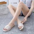 Heyada's new summer cross-border women's outdoor slippers are fashionable and casual flat home women's shoes beach sandals. 