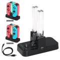 Switch Pro Controller Charger Nintendo Switch Console Joy-Con Charging Dock Station Stand with LED Indication and Free Type C Cable. 