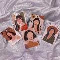 100 Pieces Earring Necklace Display Card Holder Set for Packing Handmade Ear Studs Earrings and Jewelry Display Supplies Assorted Pattern.