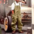 Bib Overalls Trendy Long Pants Square Neck Cargo Jumpsuit Comfy Cargo Jumpsuit Long Pants Loose Cargo Jumpsuit Trousers.
