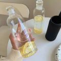 Premium Glass Water Bottle with Protector Cover - 500ml/750ml/1000ml. 