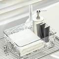 Cosmetic Storage Box Makeup Holder Portable Rectangular Lipstick Rack Skincare Holder Cosmetic Box for Countertop Vanity Dresser Drawer Desk. 