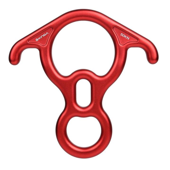 Outdoor Rock Climbing Horn 8-Shaped Ring Rappelling Device Aerial Work 8 Ring Descent Control  Eight Rings