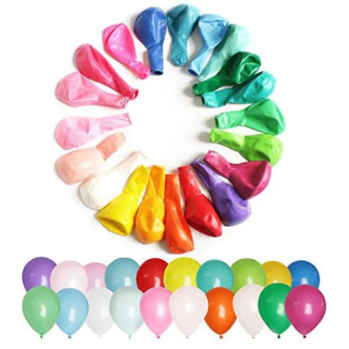 Mini Size Happy Birthday or Parties Ballons (100 Pcs)