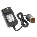 Universal 220V Mains Plug to 12V Socket Adapter Converter Car Cigarette Lighter AC/DC Socket Converter Adapter US/EU/UK Plug. 