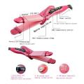 Kemei Km-1298 200 °C Household Ceramic Thermostat Roll Bar Large Hair Curling Straight Dual-Use Hot Hair Plywood Hair Straightener  (Red). 