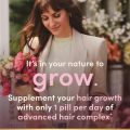 Nature's Bounty Hair Growth Dietary Supplement 30 Capsules. 