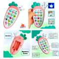 Toys Rabbit Phone Smart Phone Cordless Feature Mobile Phone Toys Mobile Phone for Kids Phone Small Phone Toy Musical Toys for Kids Smart Light (Rabbit Phone) - Multicolor. 