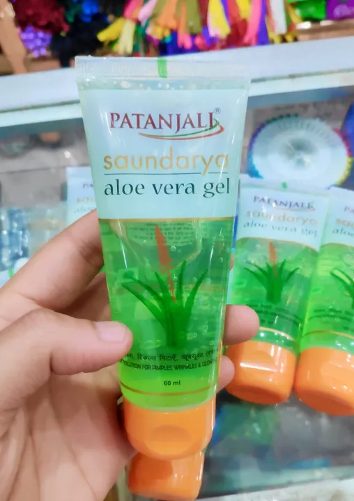 Patanjali%20Saundarya%20Aloe%20Vera%20Gel%2060ml%20-%20Image%202