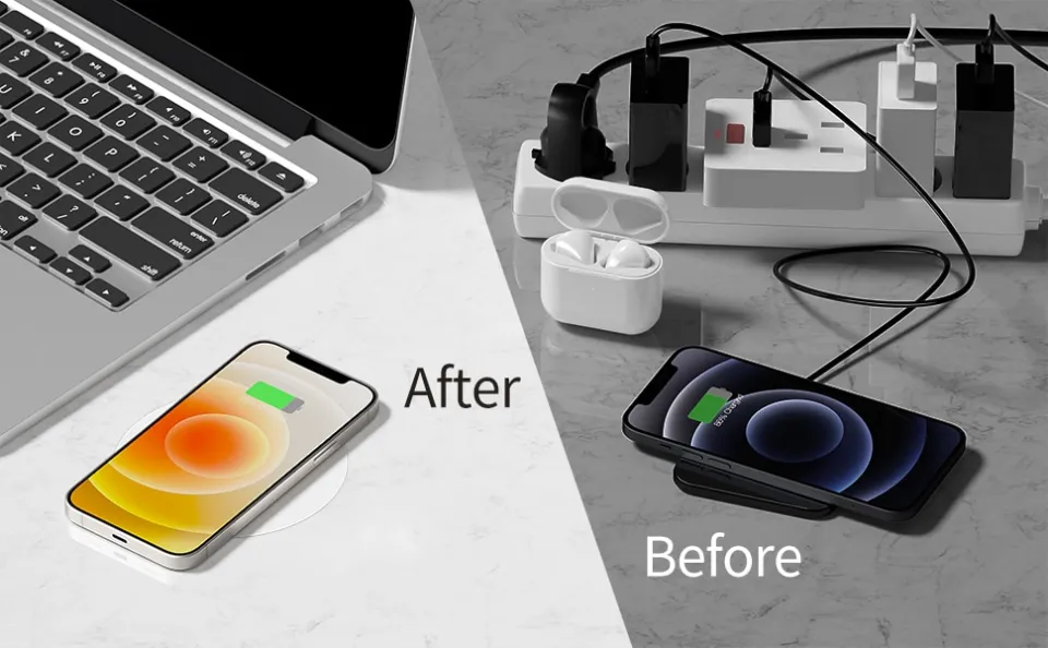 KPON Invisible Wireless Charger Hidden Long Distance Charger Under