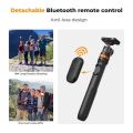 K&F Concept KF09.127V1 MS-08 Selfie Stick Tripod with Detachable Remote Control (62''/158cm).