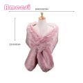 Faux Fur Scarf Stylish Imitation Fur Shawl for Women Luxurious Warm Wrap Scarf for Evening Dress Buyers' Favorite Luxurious Fur Wrap. 