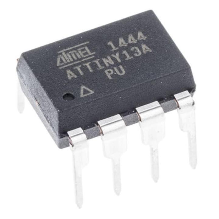 ATTINY13A IC ATTINY13A-PU ATTINY13 Microcontroller DIP-8 8 Pin Leads AVR Microcontroller IC