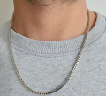 Titanium Stainless Steel Chain For Men. 